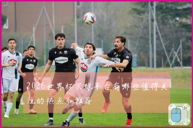 2026世界杯买球平台有哪些值得关注的热点和推荐