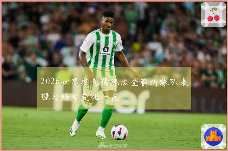 2026世界杯竞猜玩法全解析球队表现与赔率变化一览